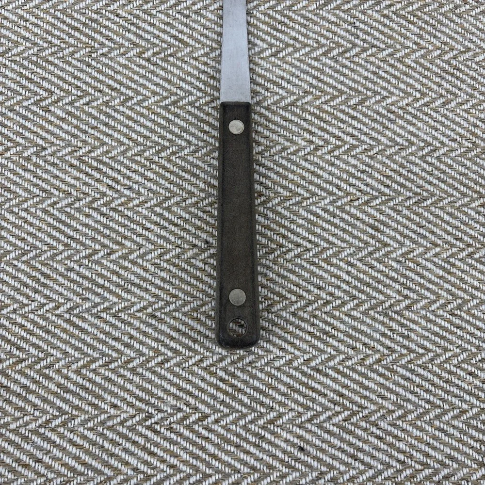 Vintage Ekco Flint Stainless Steel Carving Fork 2 Prong 12